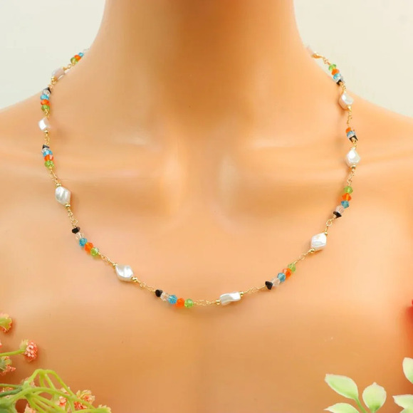 "New Beautiful Design Necklace Chain for Women/Girls, Gift, N606 - Picture 1 of 10